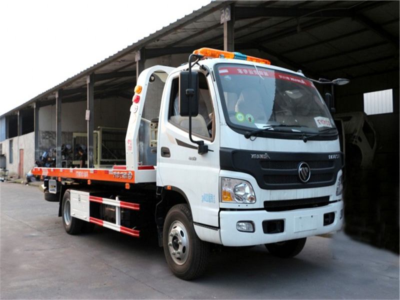 福田歐馬可一拖二清障車