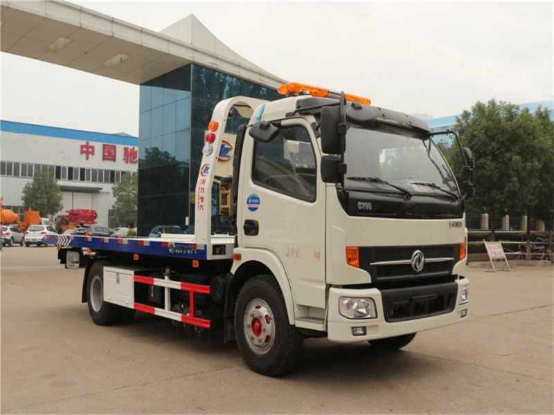 東風凱普特一拖二清障車