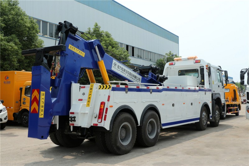 重汽豪沃前四后八一托一清障車 后側(cè)圖 重汽豪沃前四后八一托一清障車 后側(cè)圖