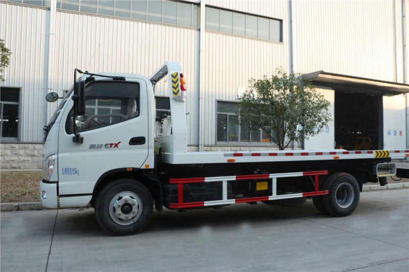 福田奧鈴一拖二清障車 正側圖 福田奧鈴一拖二清障車 正側圖