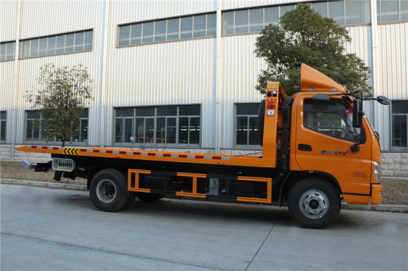 福田奧鈴一拖二清障車 前側圖 福田奧鈴一拖二清障車 前側圖