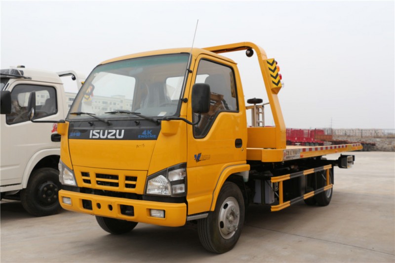 五十鈴一拖二清障車 前側圖