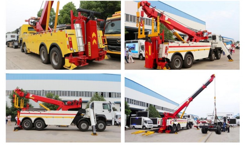 重汽豪沃360度旋轉(zhuǎn)吊清障車 縮略圖