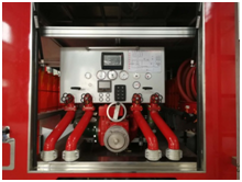 壓縮空氣泡沫消防車集成系統 壓縮空氣泡沫消防車集成系統