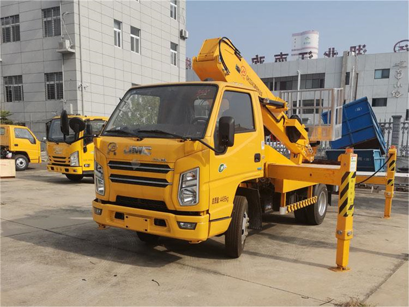 國(guó)六江鈴藍(lán)牌21米高空作業(yè)車 C證可駕駛